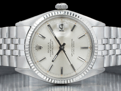 Rolex Datejust 36 Argento Jubilee 1601 Silver Lining